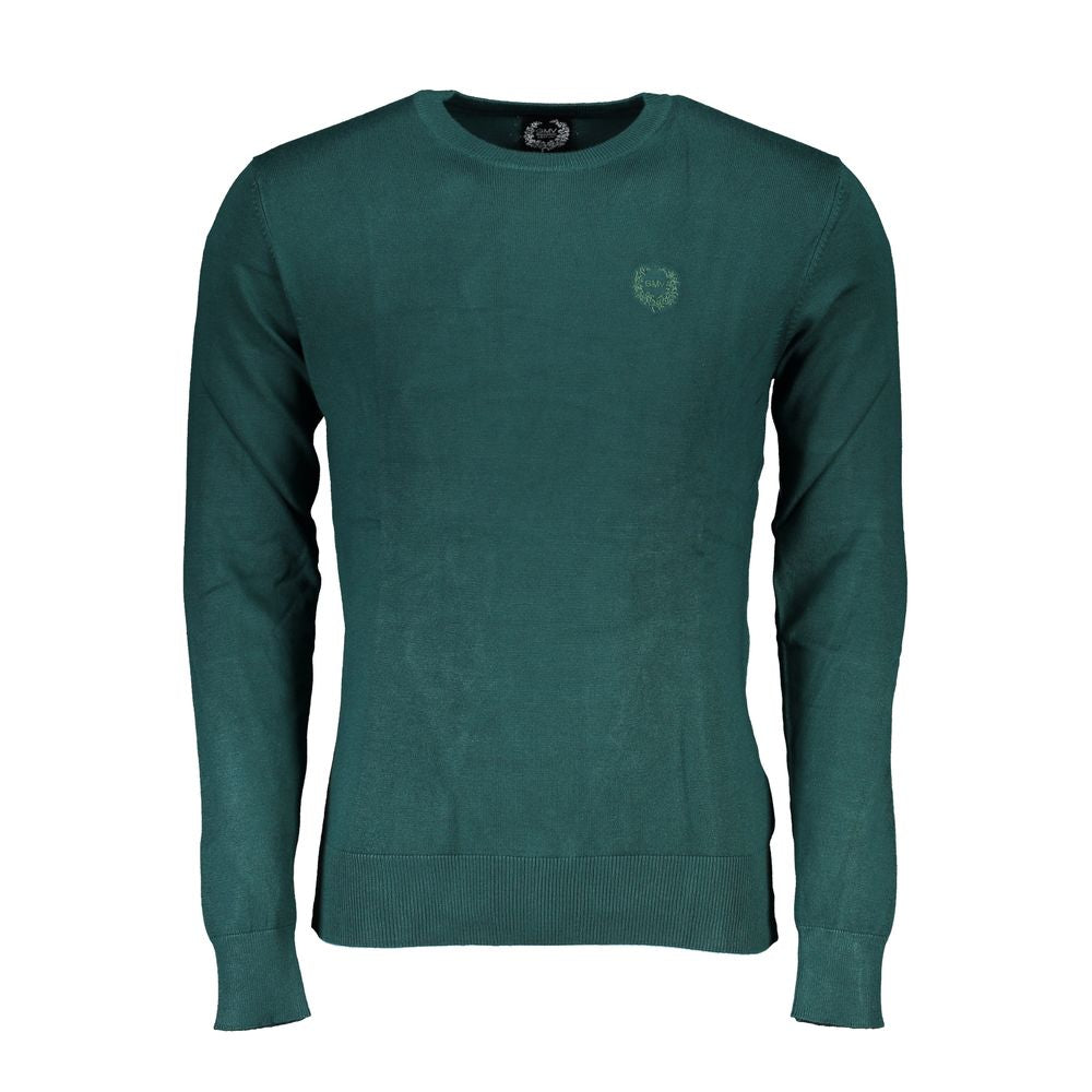 Green Viscose Sweater - ventzia