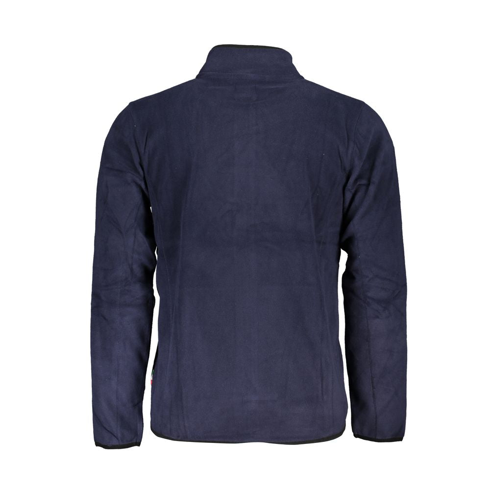 Blue Polyester Mens Sweatshirt - ventzia