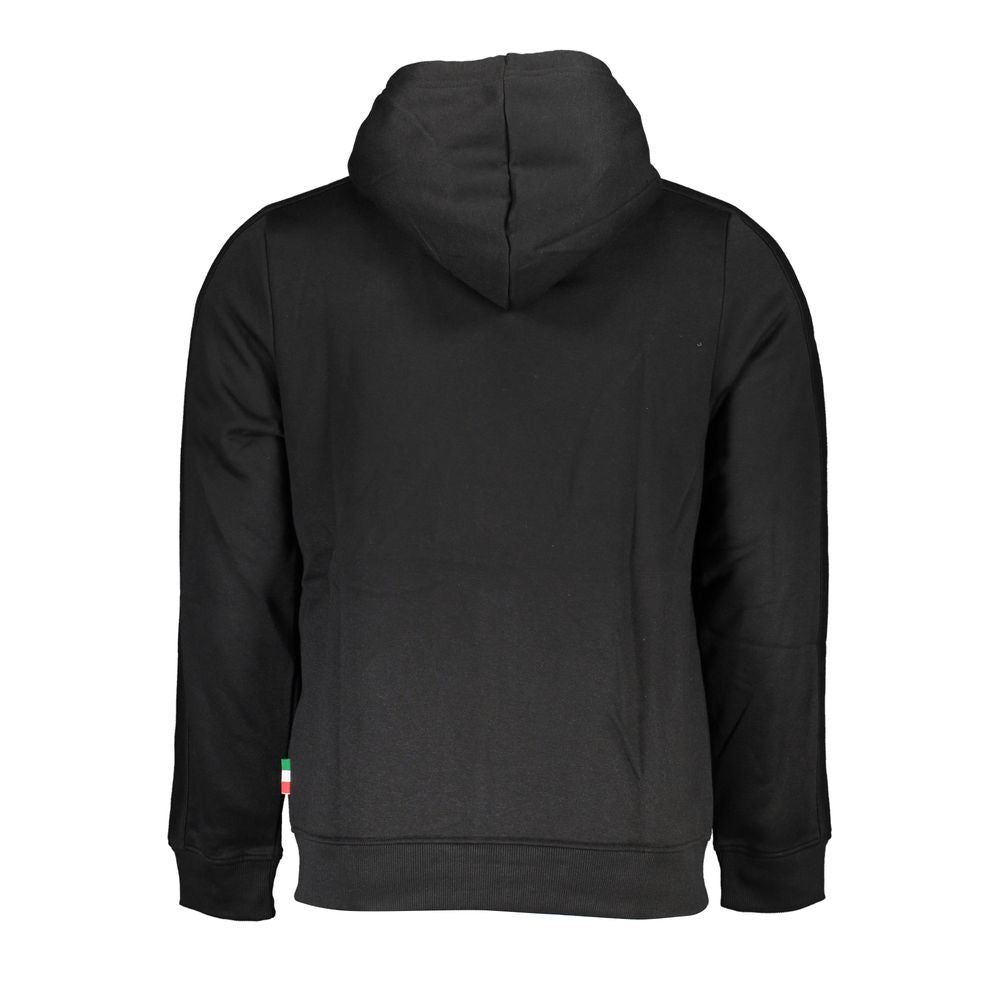 Black Cotton Sweatshirt