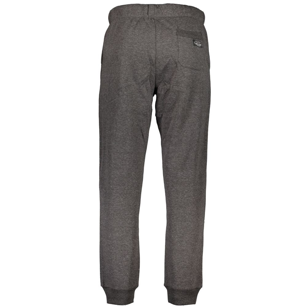 Grigio Polyester Men's Sweatpant - ventzia
