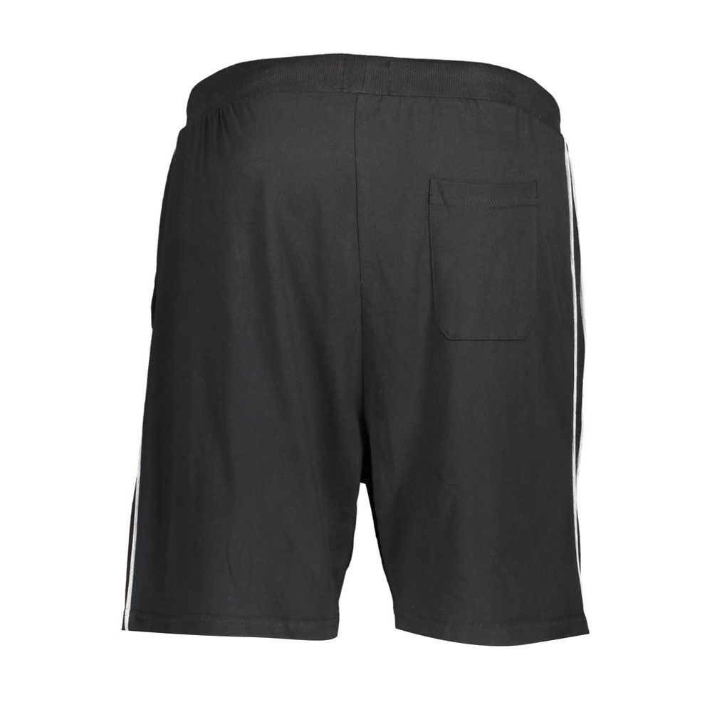 Black Cotton Men's Sweatpant - ventzia