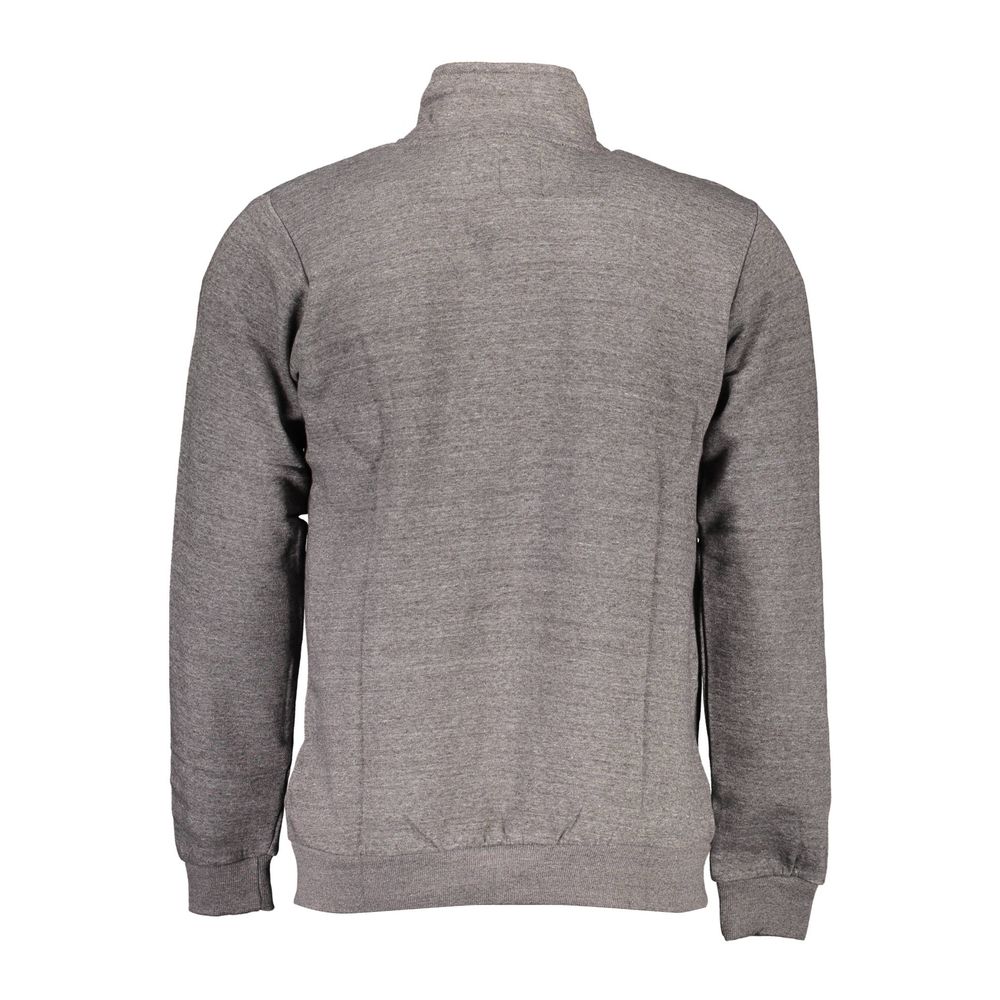 Gray Polyester Men's Sweatshirt - ventzia