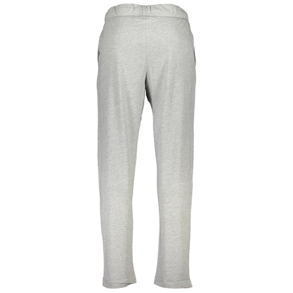 "Gray Cotton Men's Track Pant" - ventzia
