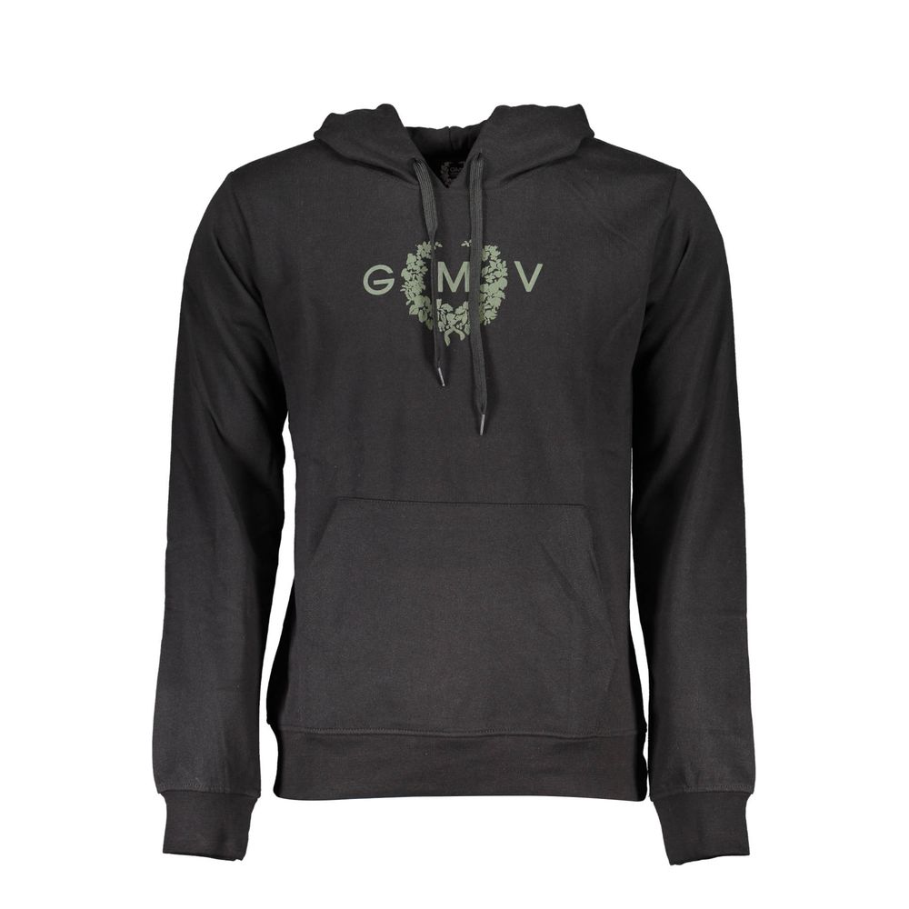 Nero Cotton Men Sweatshirt - ventzia
