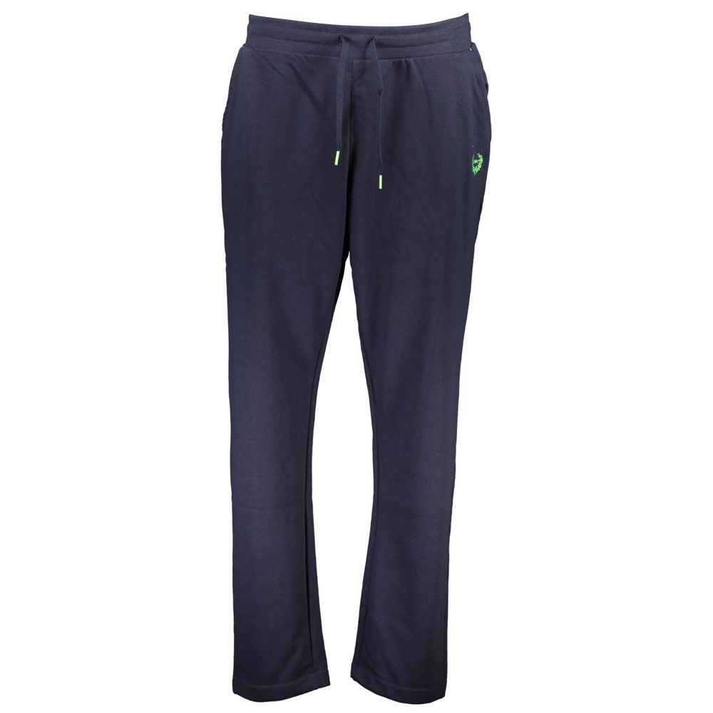 Blue Cotton Men's Sweatpant - ventzia