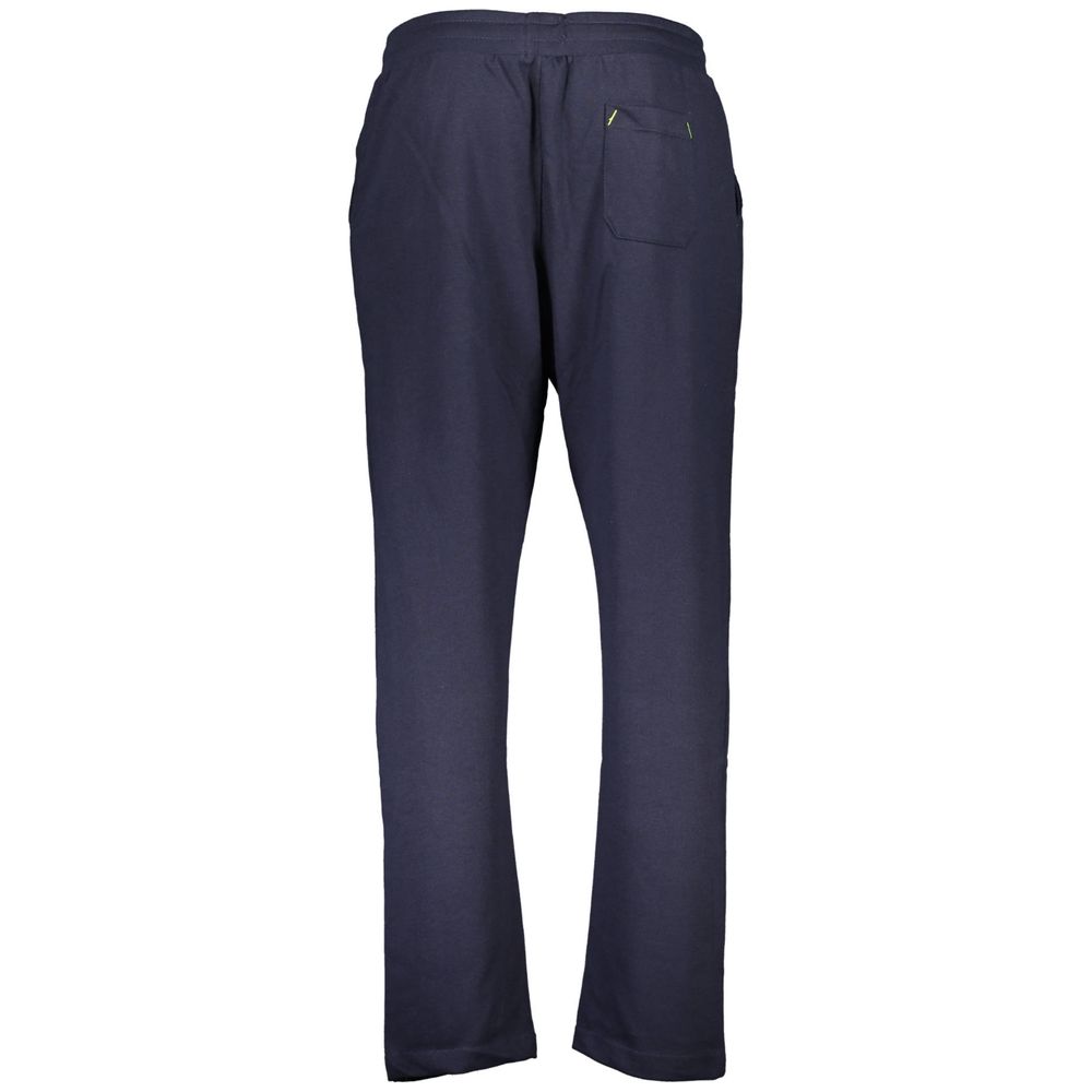 Blue Cotton Men's Sweatpant - ventzia