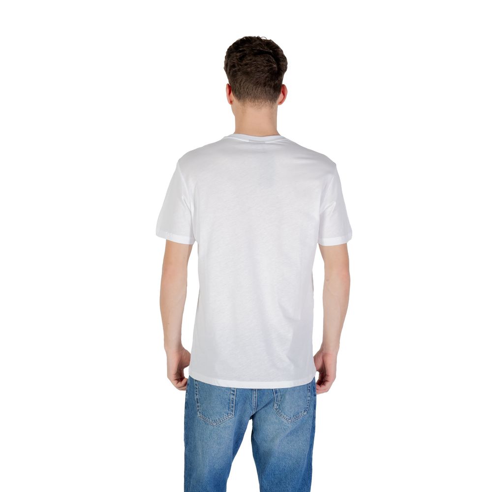 White Cotton T-Shirt - ventzia