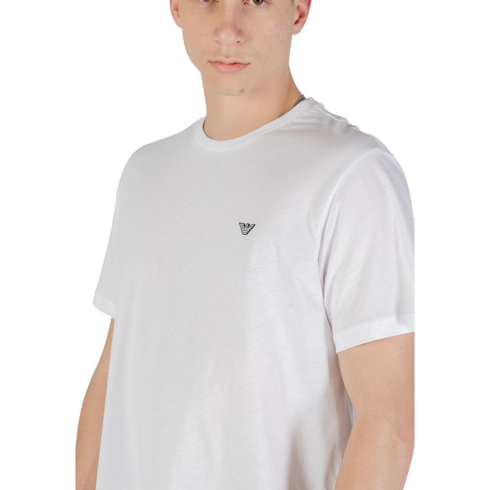 White Cotton T-Shirt - ventzia