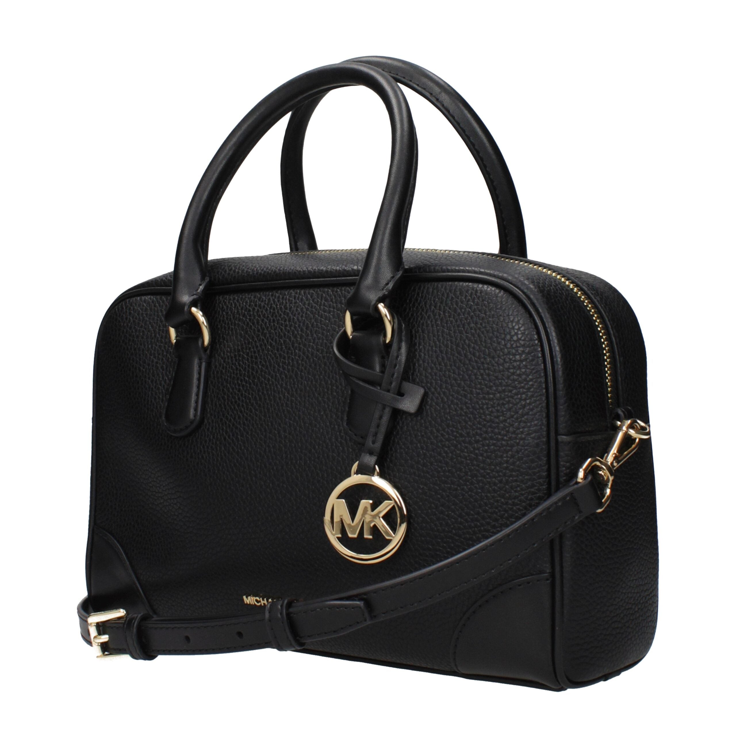 Black Leather Handbag