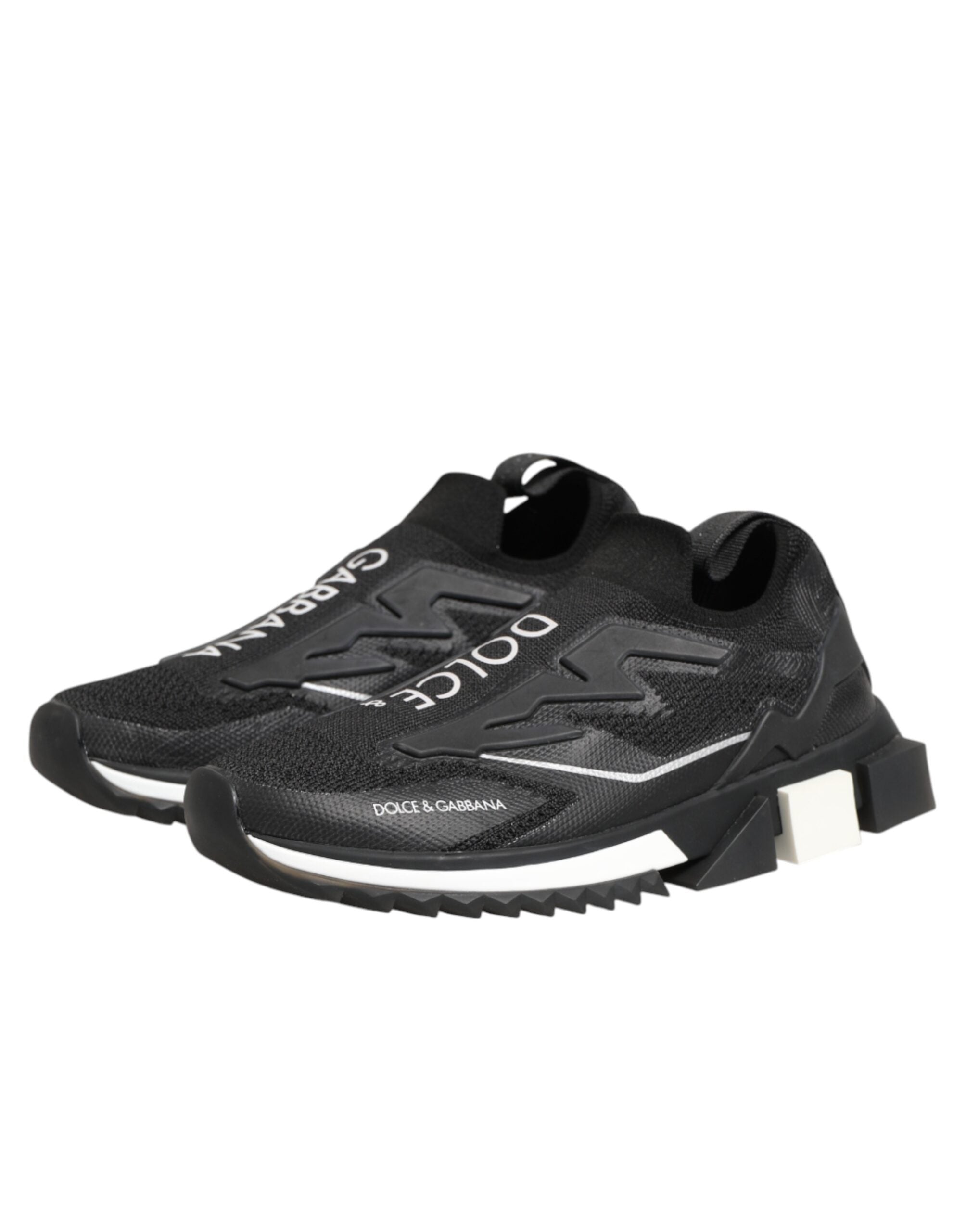 Black SORRENTO Sport Stretch Sneakers Shoes - ventzia