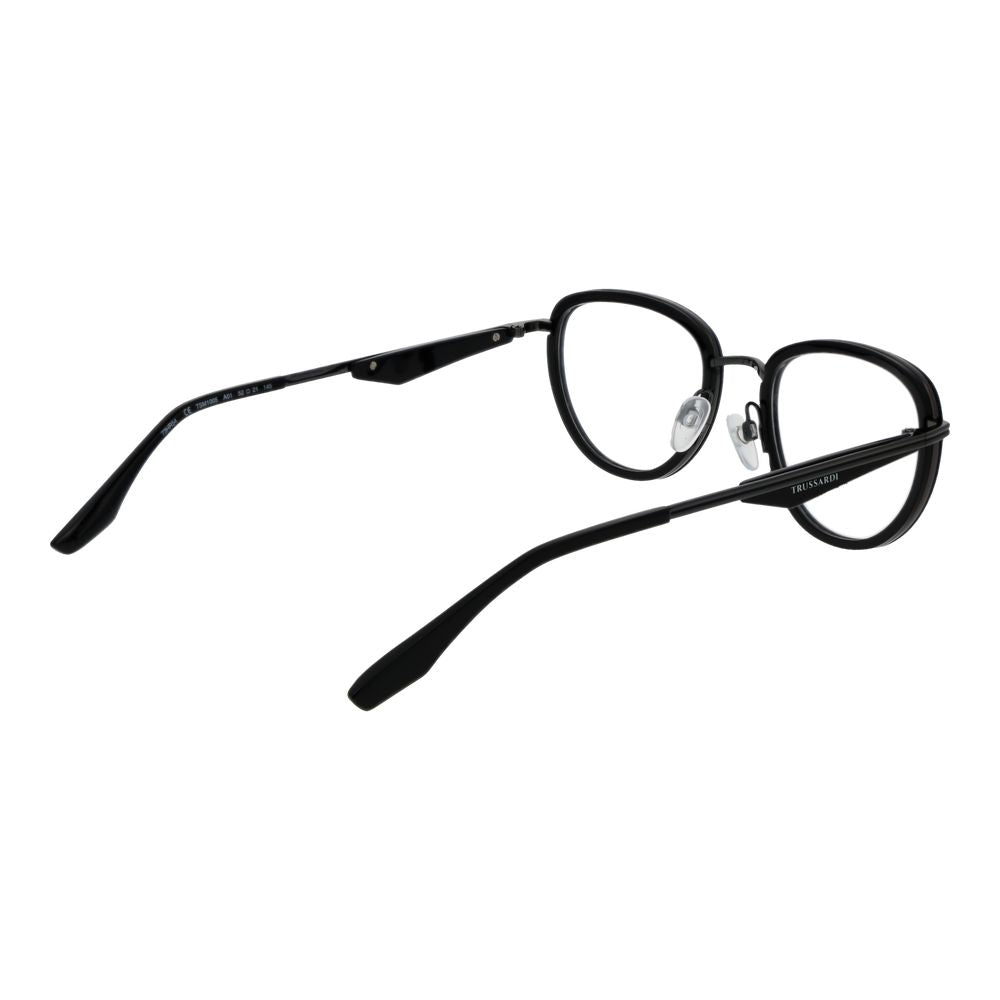 Black Metal & Plastic Glasses (Frames) - ventzia