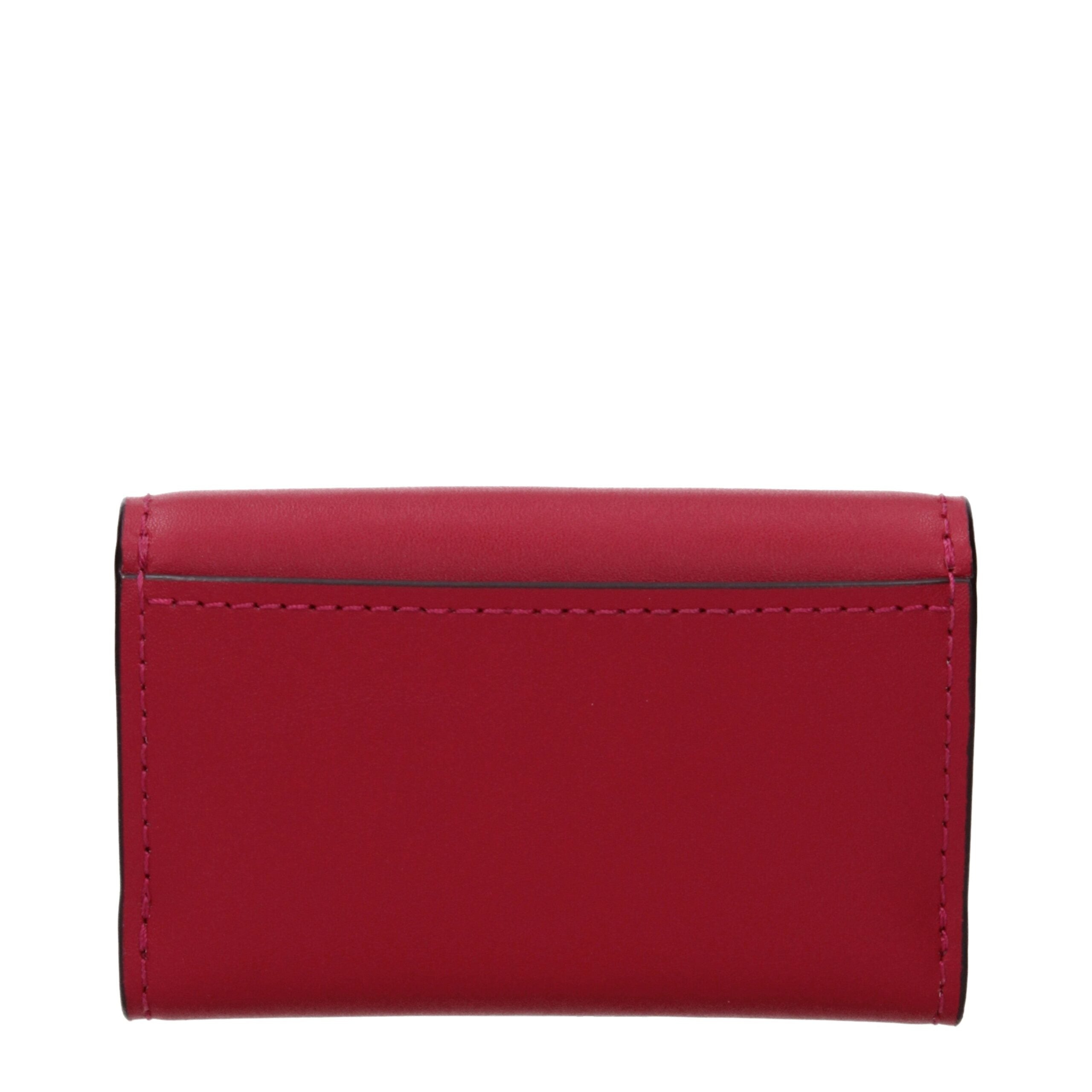 Red Leather Wallet - ventzia