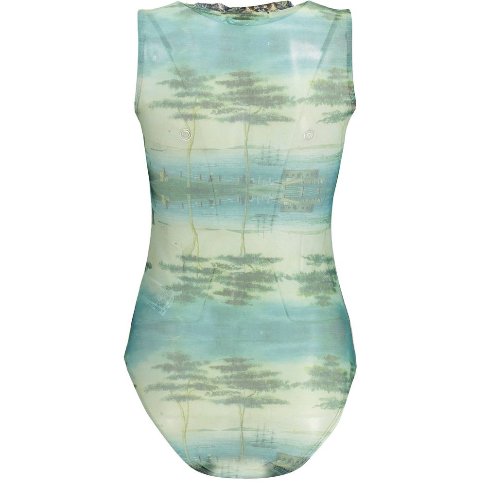 Verde Polyester Women Body - ventzia