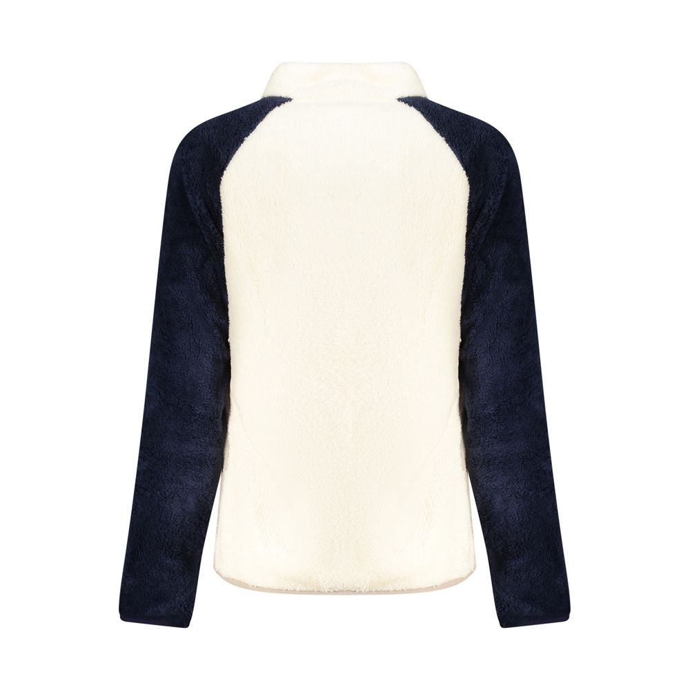 Bianco Polyester Women Sweatshirt - ventzia
