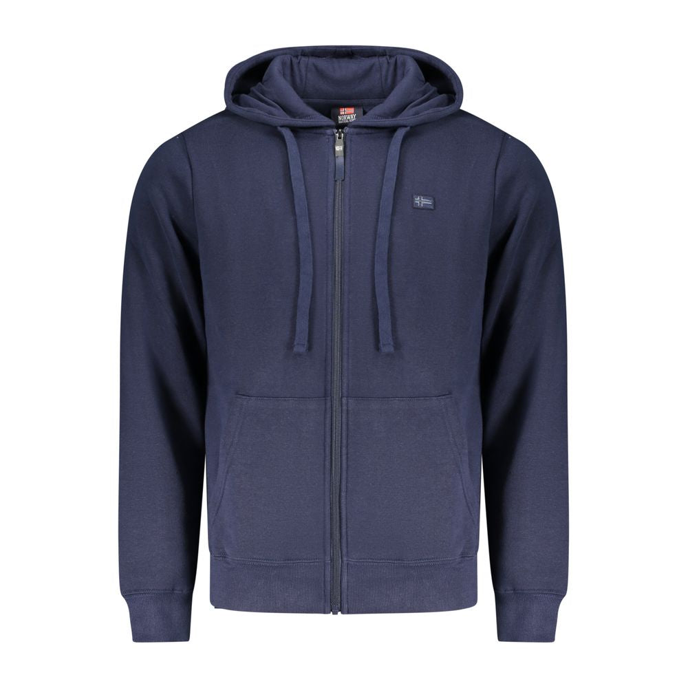 Marrone Cotton Men Sweatshirt - ventzia
