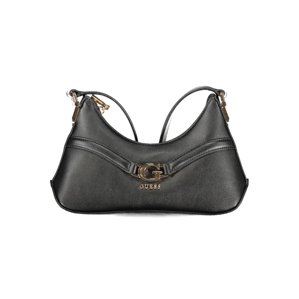 Nero Poliuretano Women Shoulder Bag - ventzia