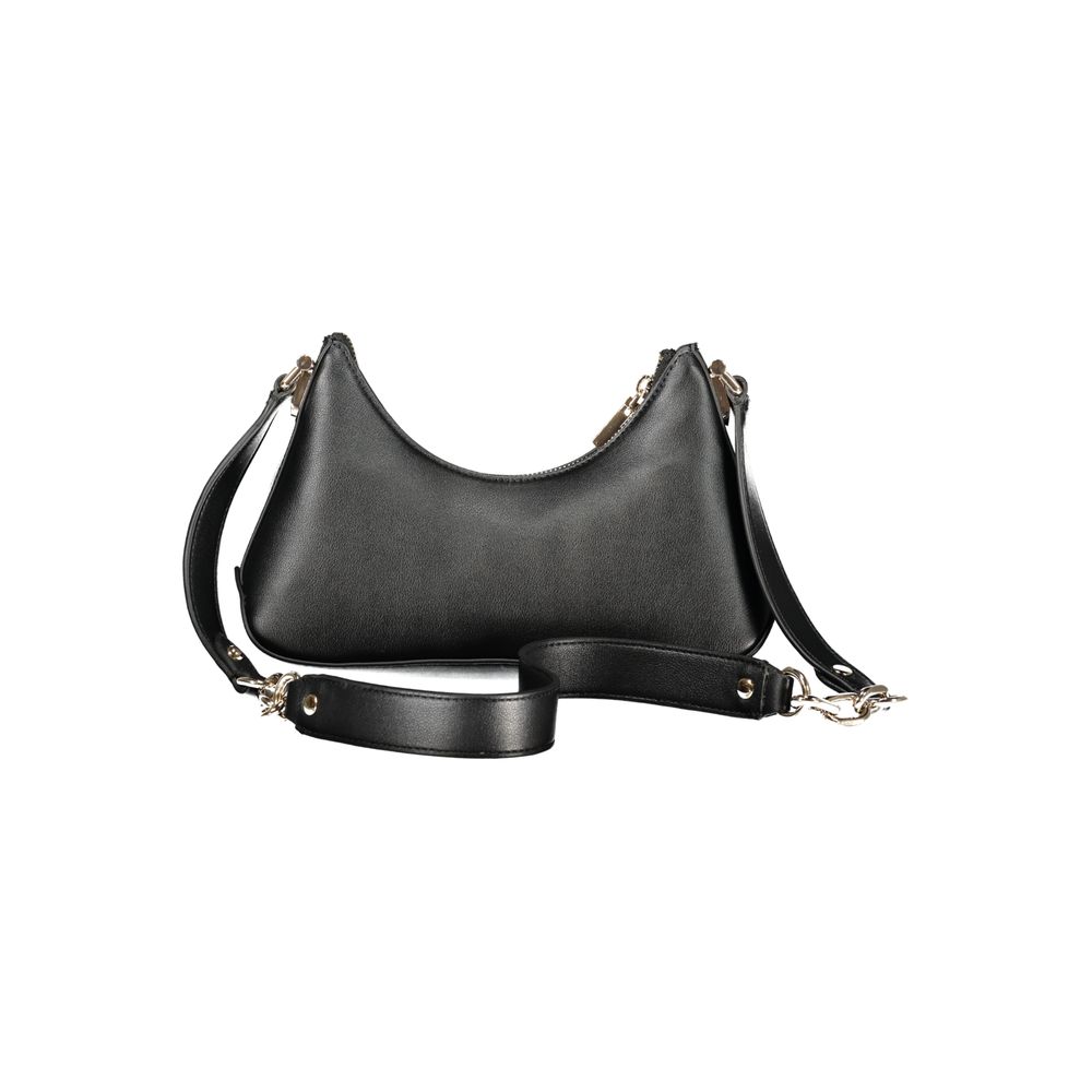 Nero Poliuretano Women Shoulder Bag - ventzia