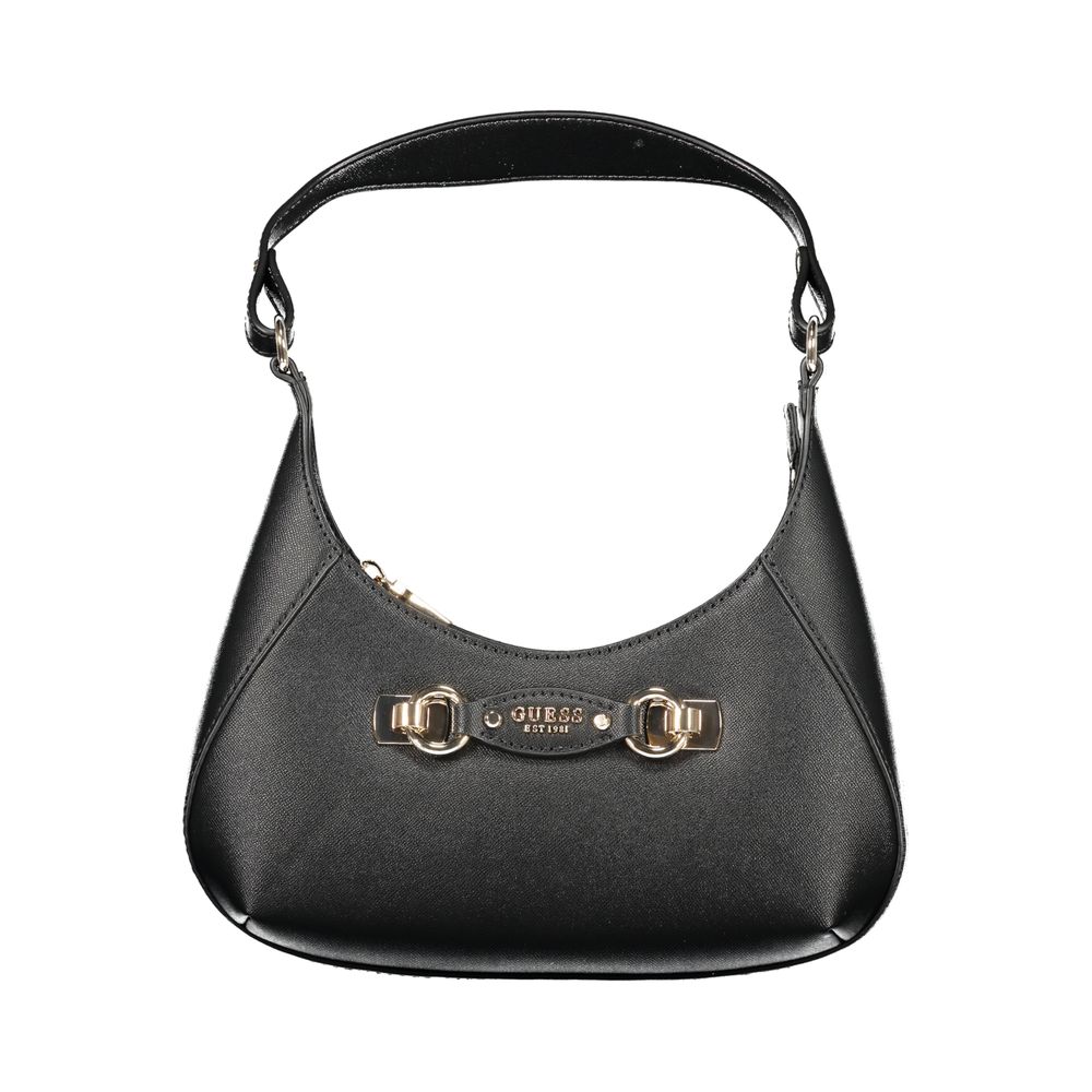 Nero Poliuretano Womens Handbag - ventzia
