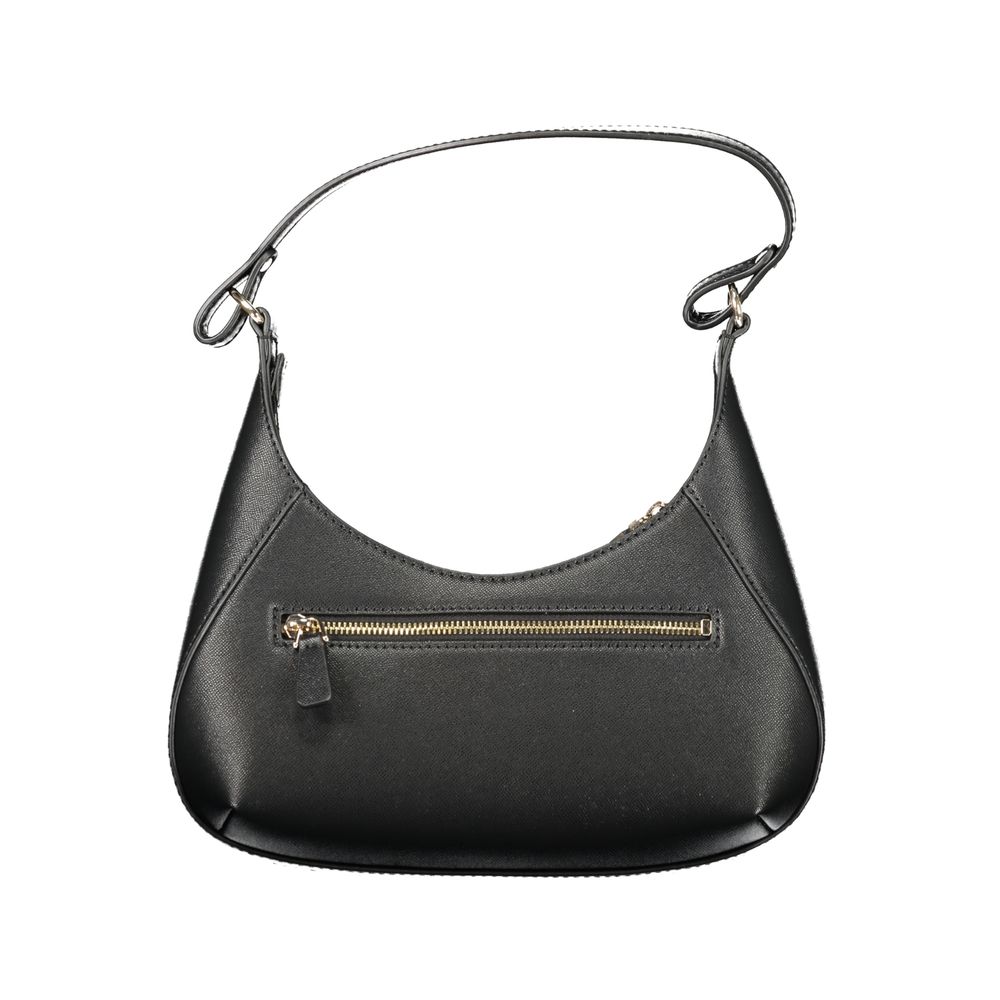 Nero Poliuretano Womens Handbag - ventzia
