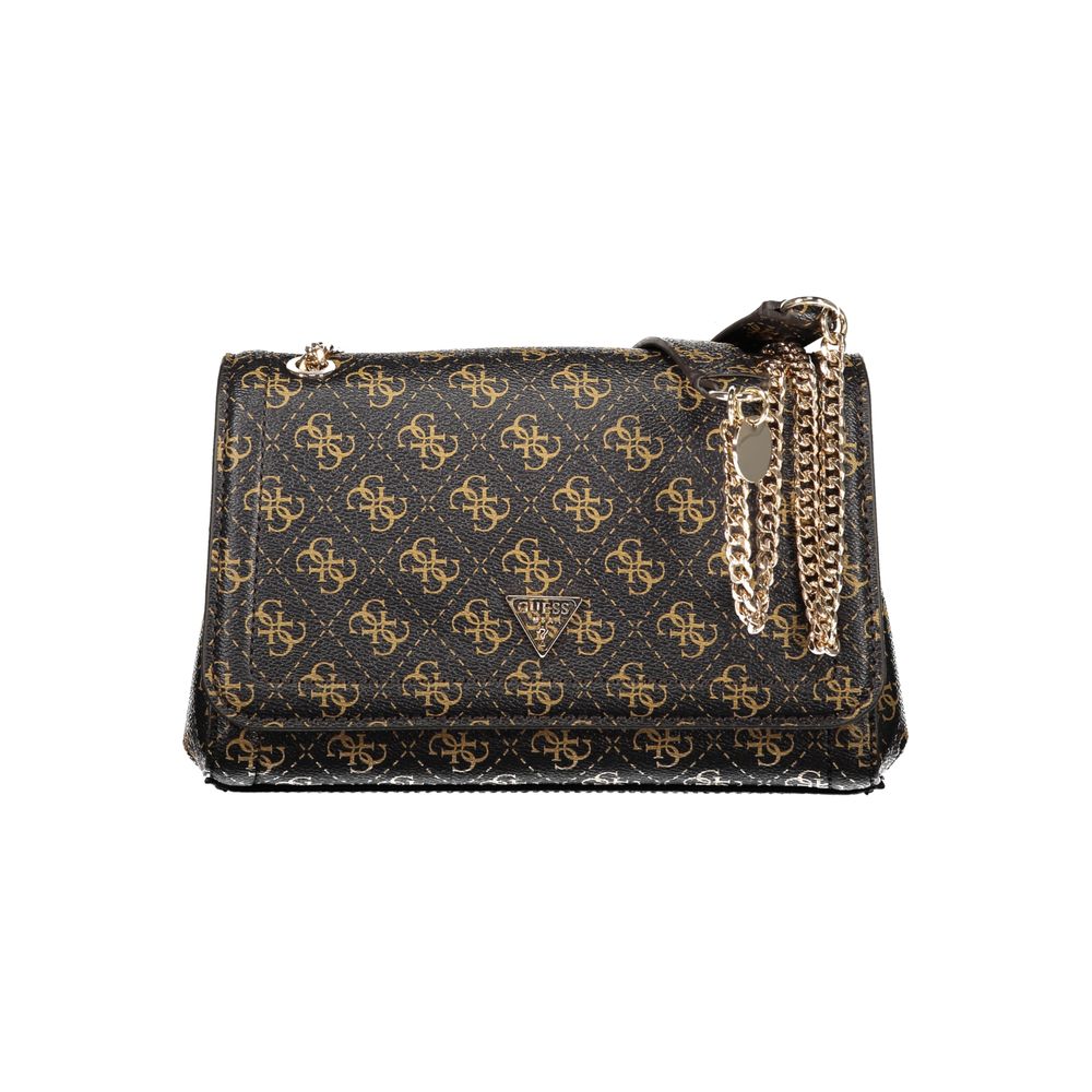 Brown Polyethylene Handbag