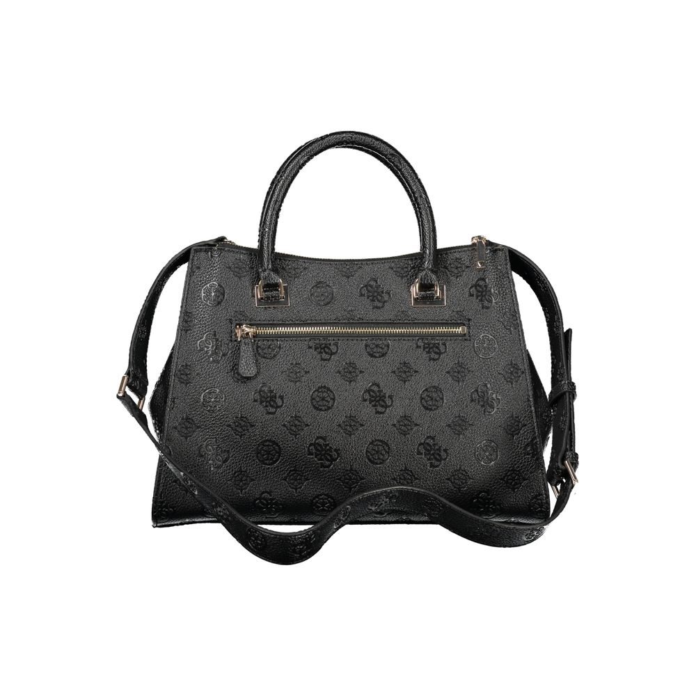 Nero Poliuretano Woman Handbag - ventzia
