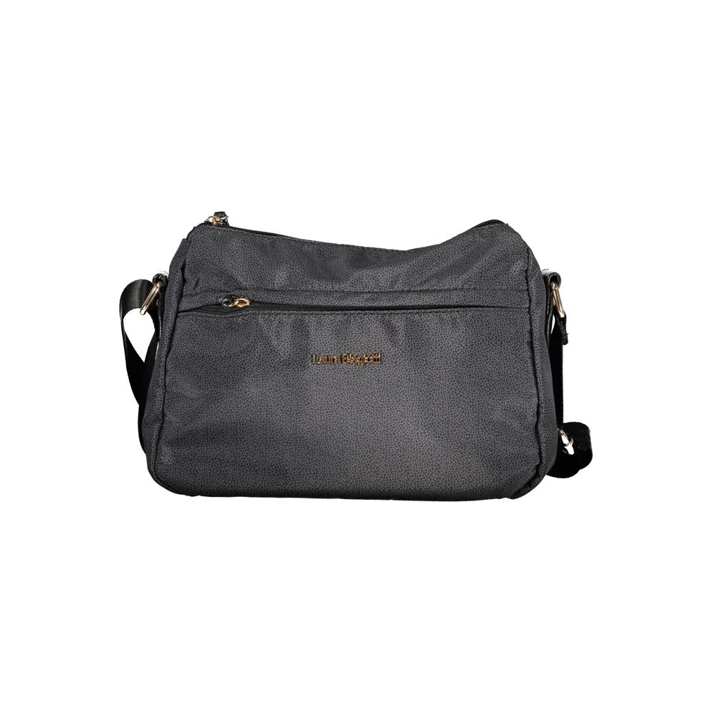 Black Polyester Women Handbag - ventzia