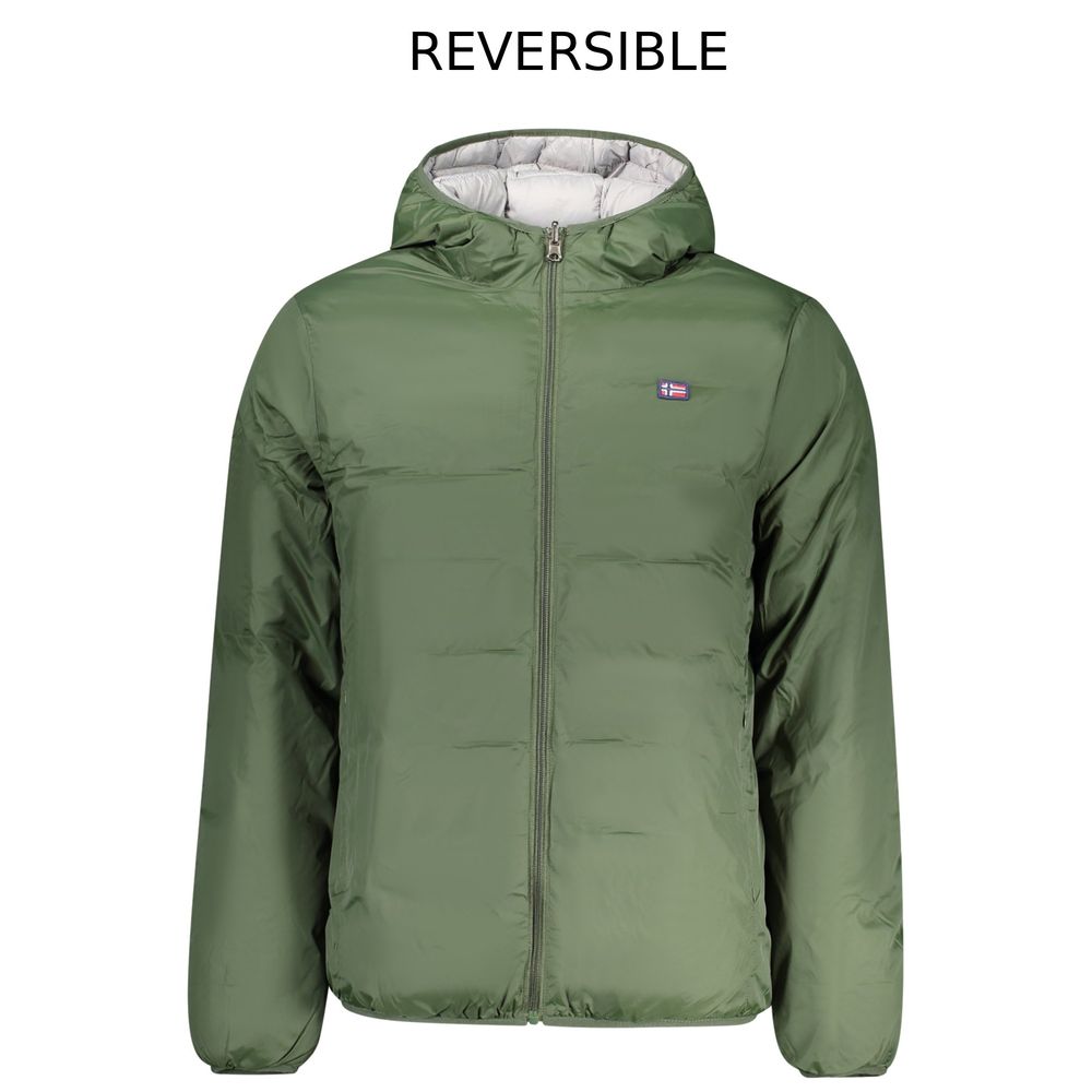 Verde Poliestere Uomo Giacca - ventzia