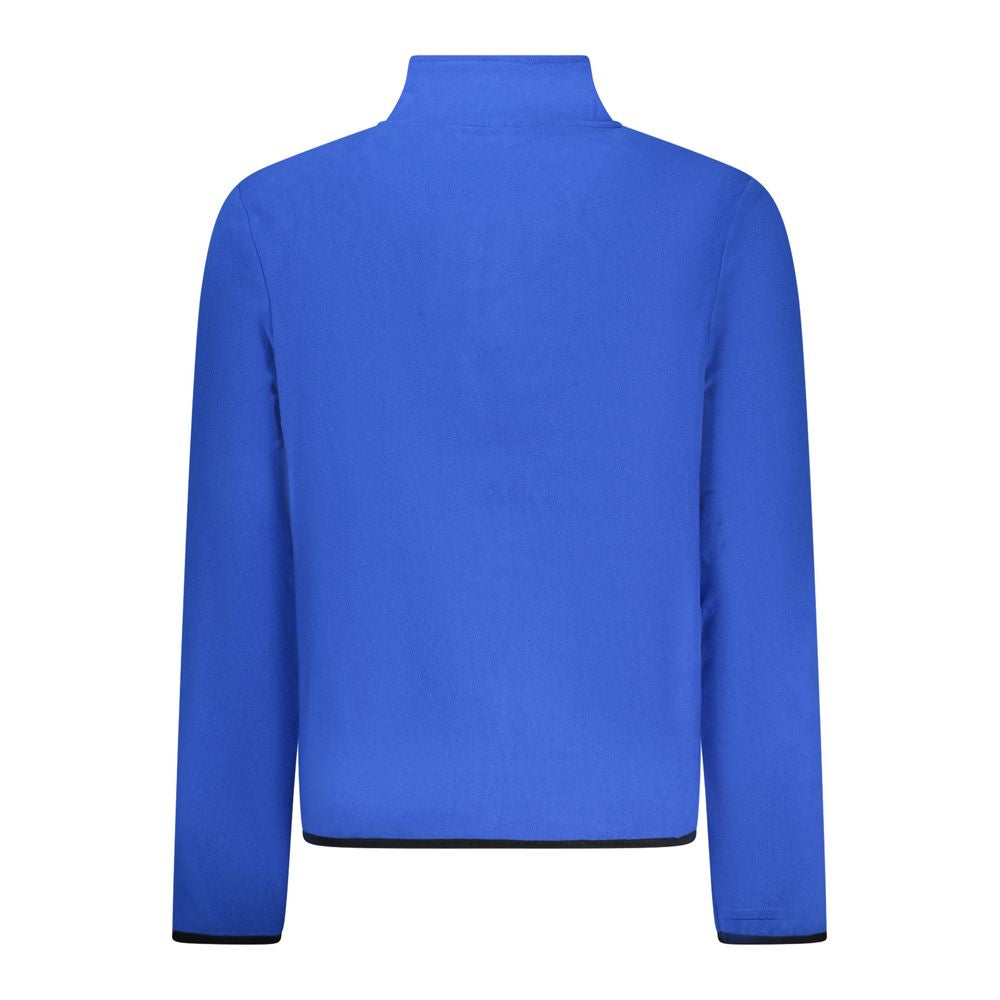 Blue Polyester Men's Sweatshirt - ventzia