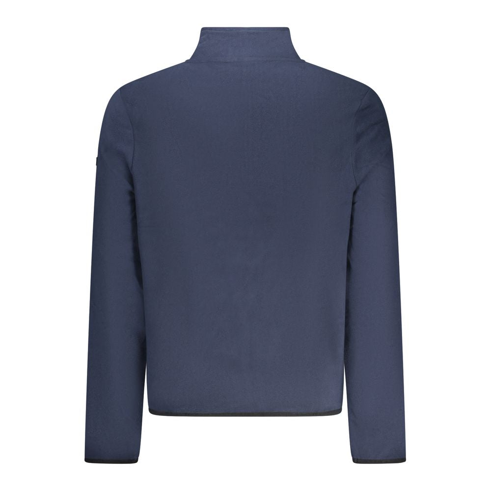 Blue Polyester Men's Sweatshirt - ventzia