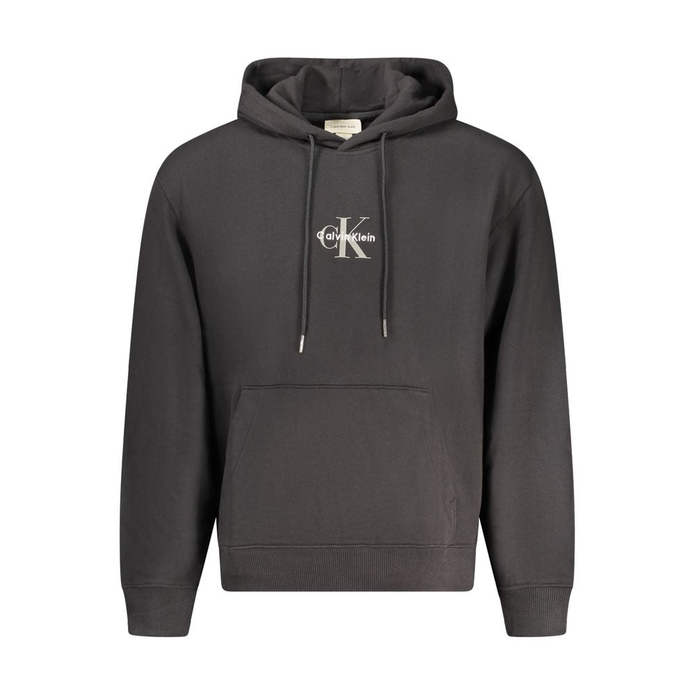 Nero Cotton Mens Hoodie - ventzia