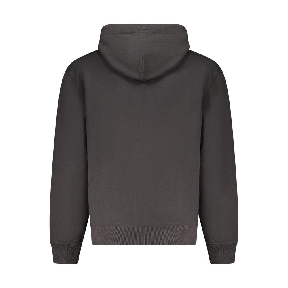 Nero Cotton Mens Hoodie - ventzia