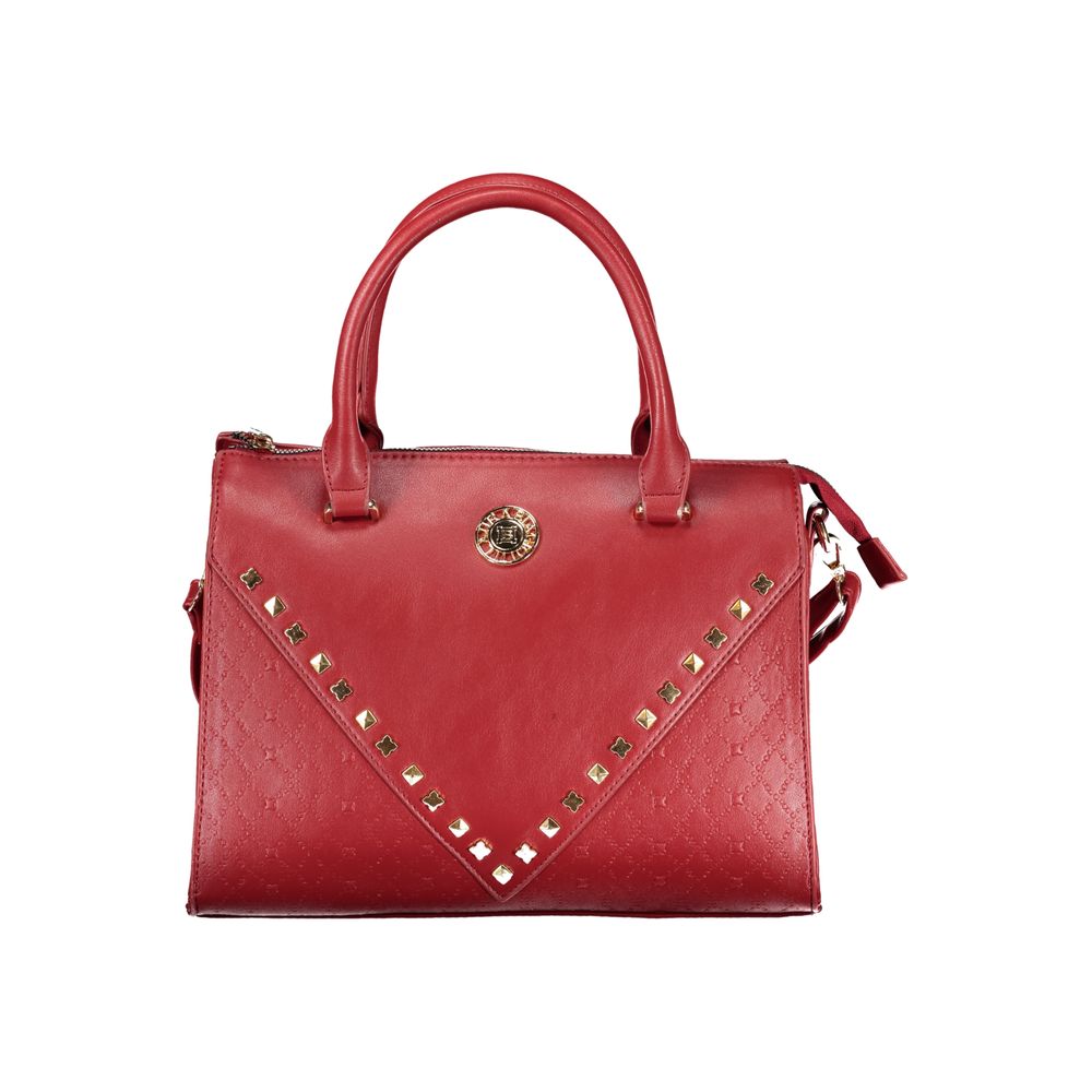 Rosso PVC Women Handbag - ventzia