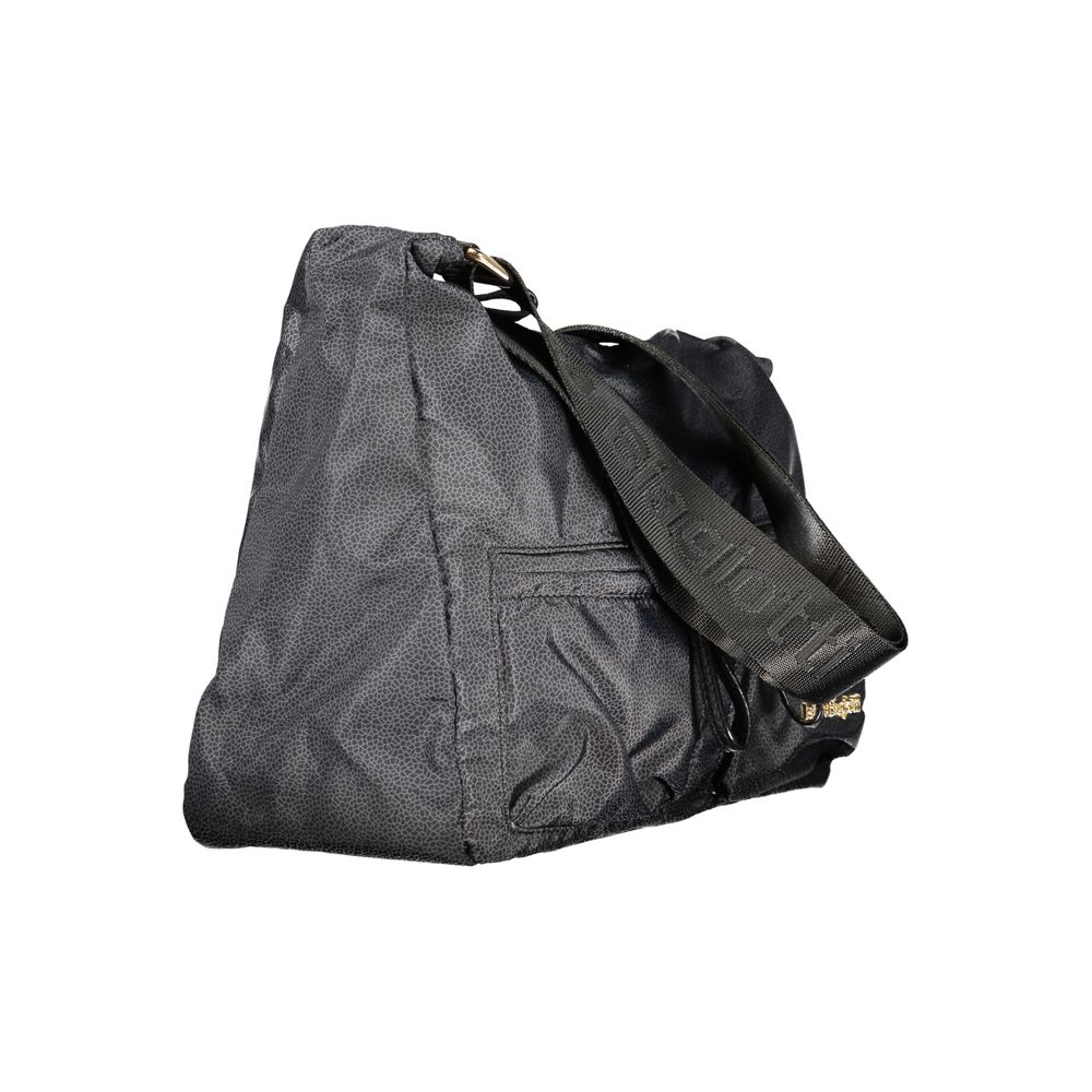 Black Polyester Handbag