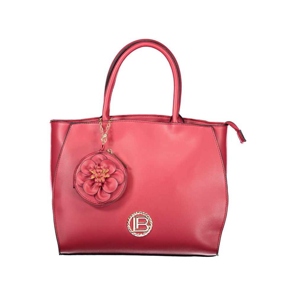 Rosso PVC Women Handbag - ventzia