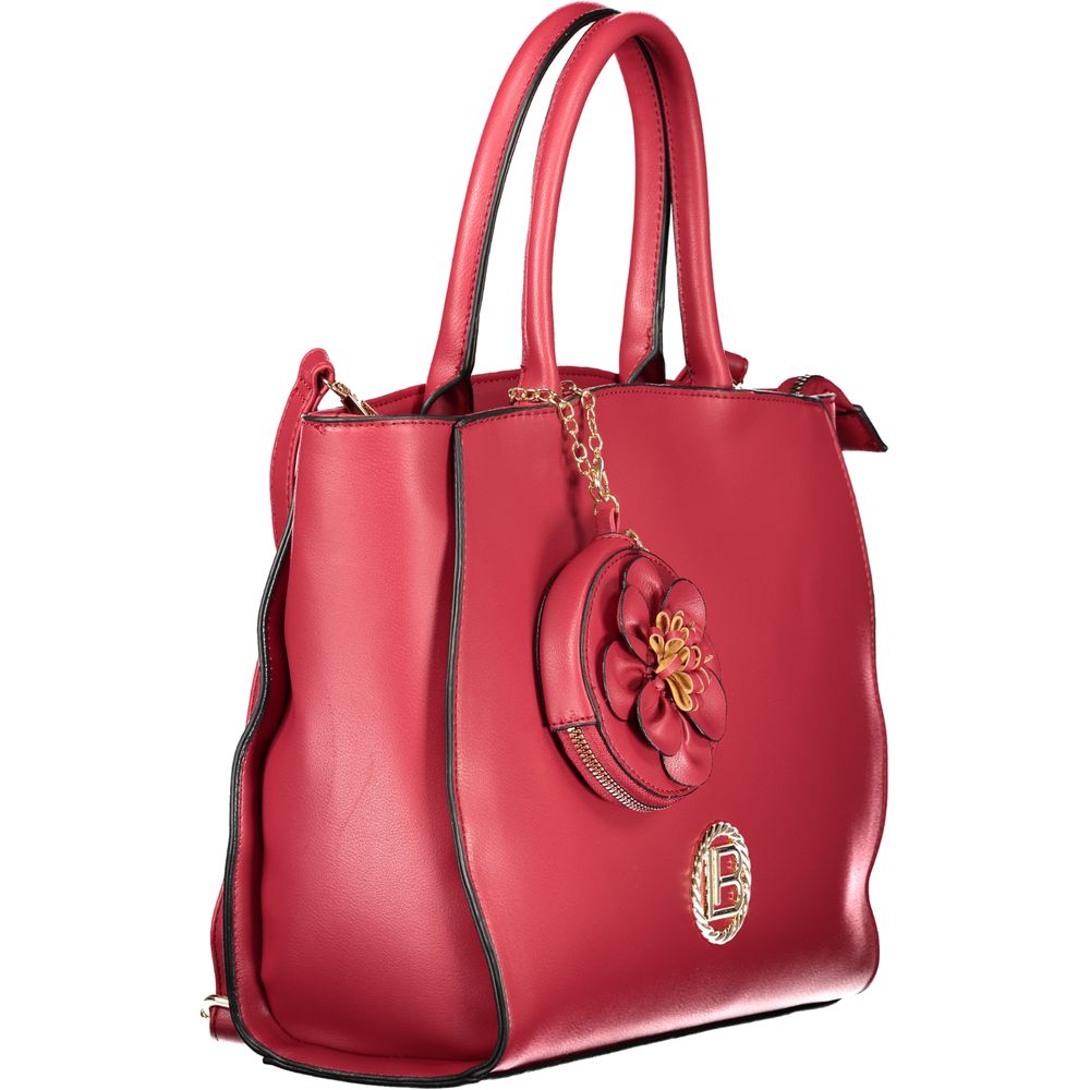Rosso PVC Women Handbag - ventzia