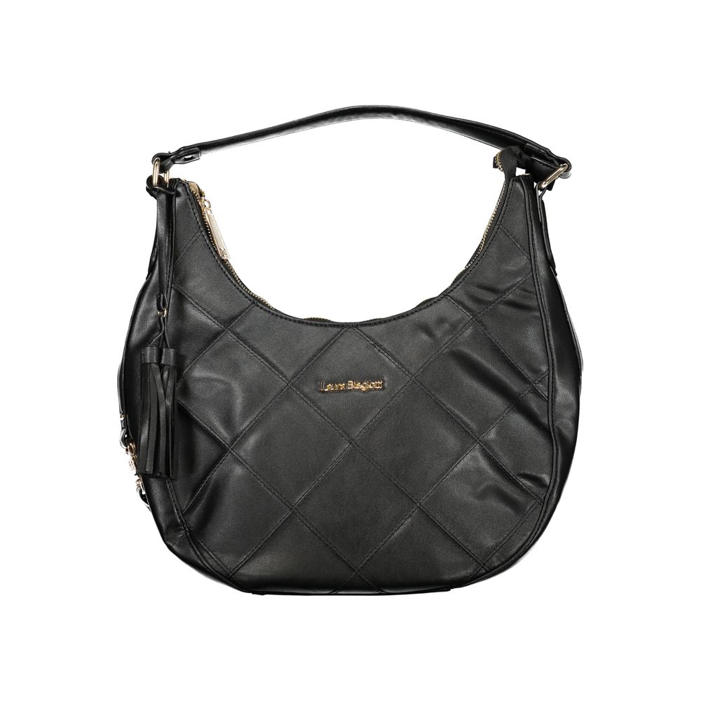 Black PVC Women Handbag - ventzia