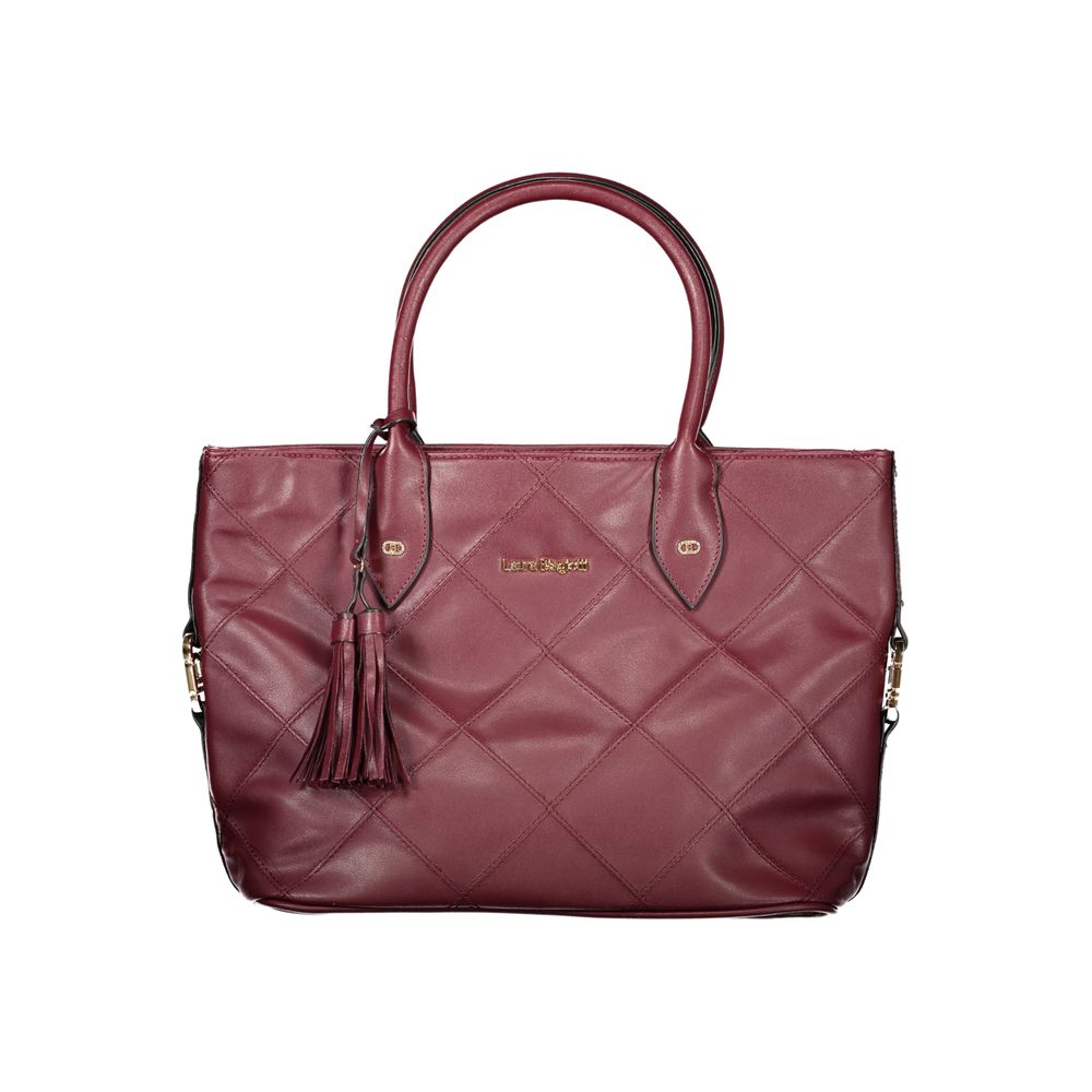 Rosso PVC Women Handbag - ventzia