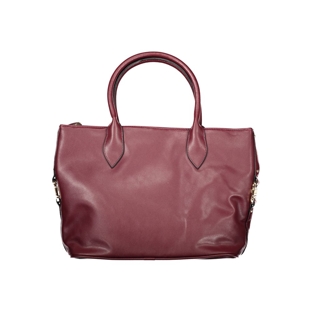 Rosso PVC Women Handbag - ventzia