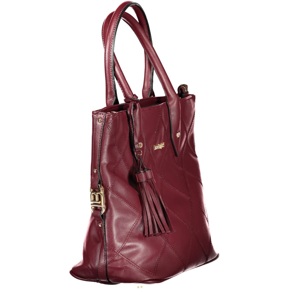 Rosso PVC Women Handbag - ventzia