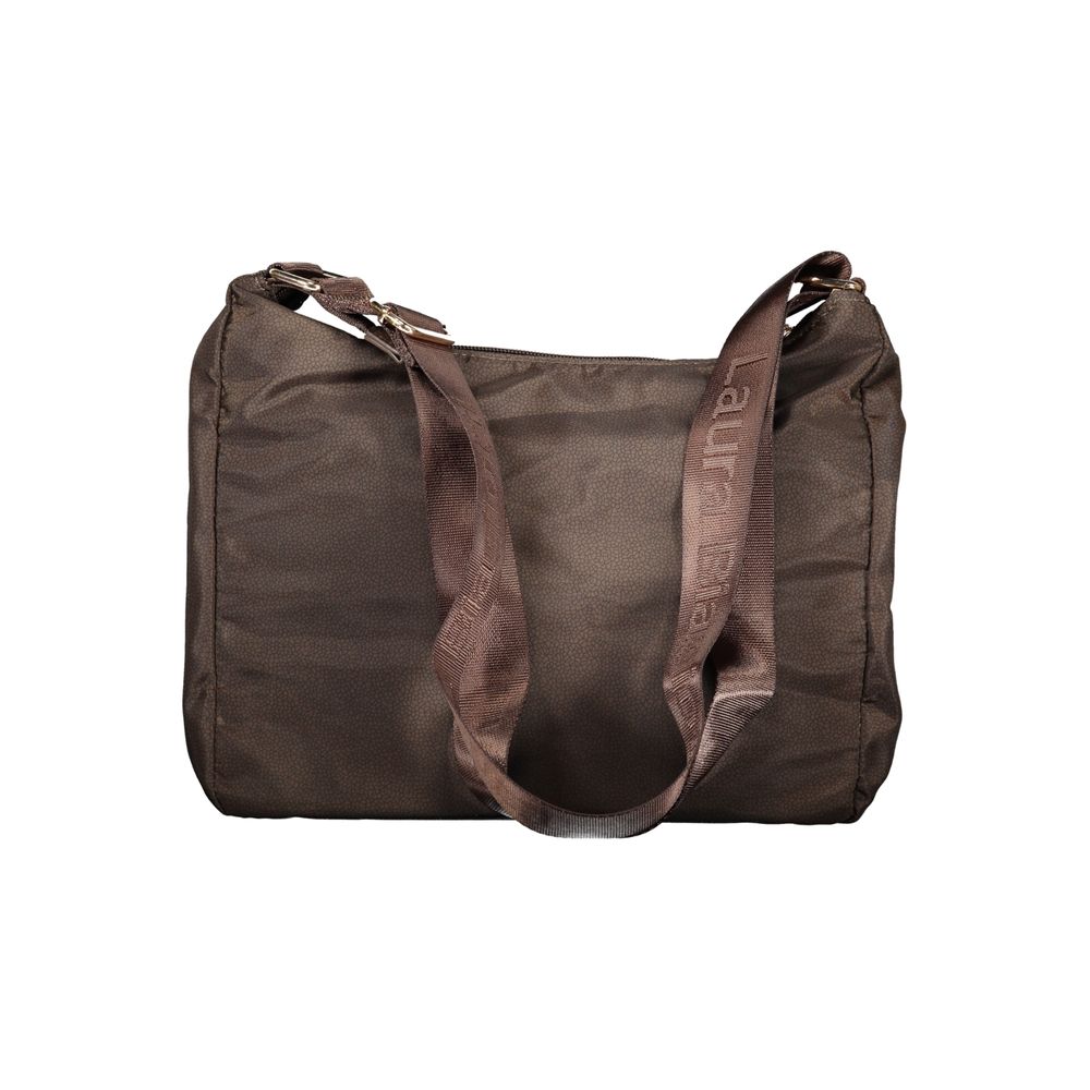 Marrone Polyester Women Handbag - ventzia