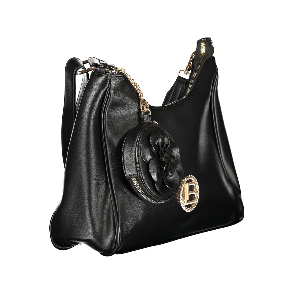 Nero PVC Women Handbag - ventzia