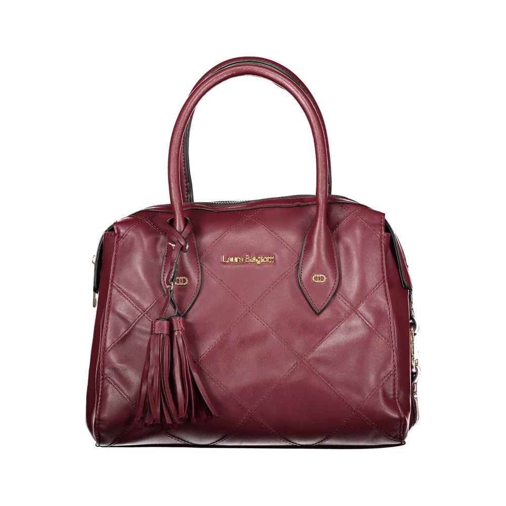 Rosso PVC Women Handbag - ventzia