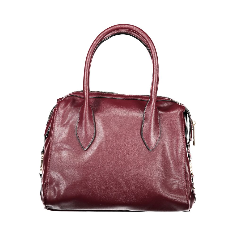 Rosso PVC Women Handbag - ventzia