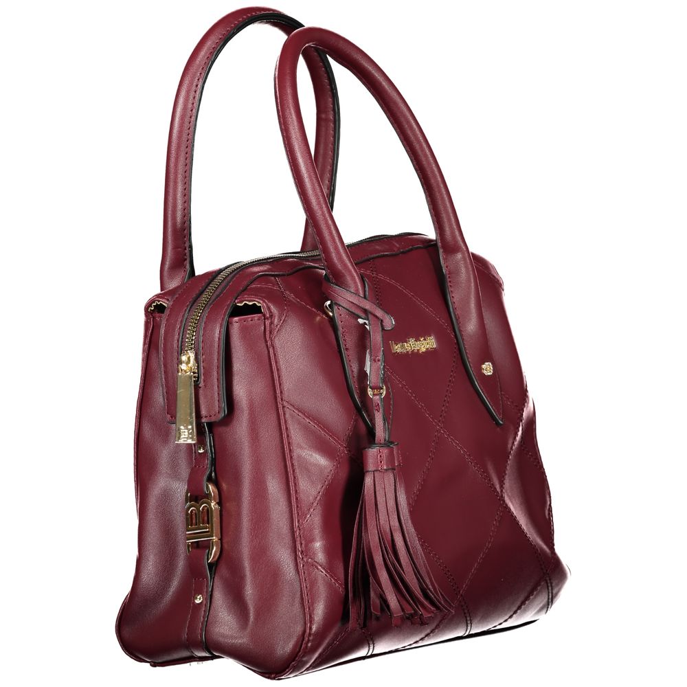 Rosso PVC Women Handbag - ventzia
