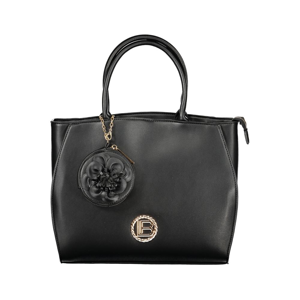 Nero PVC Women Handbag - ventzia