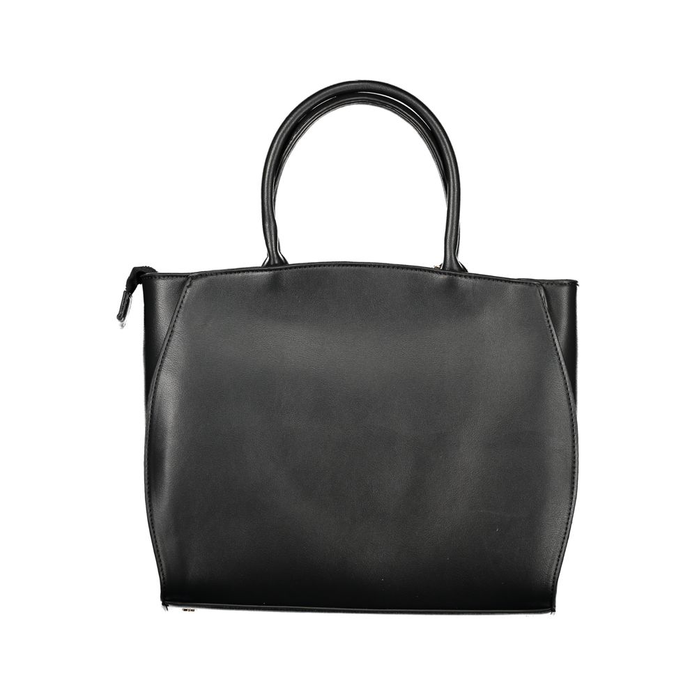 Nero PVC Women Handbag - ventzia