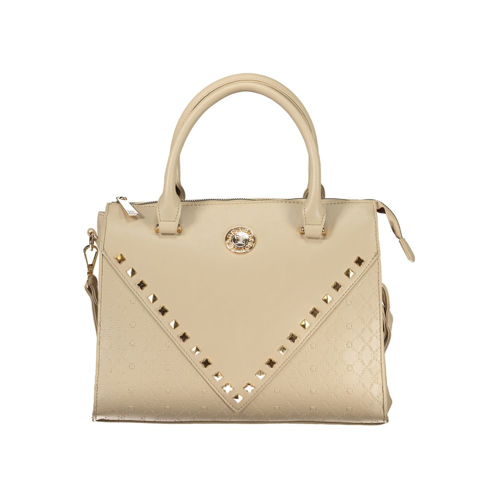 Beige PVC Women Handbag - ventzia