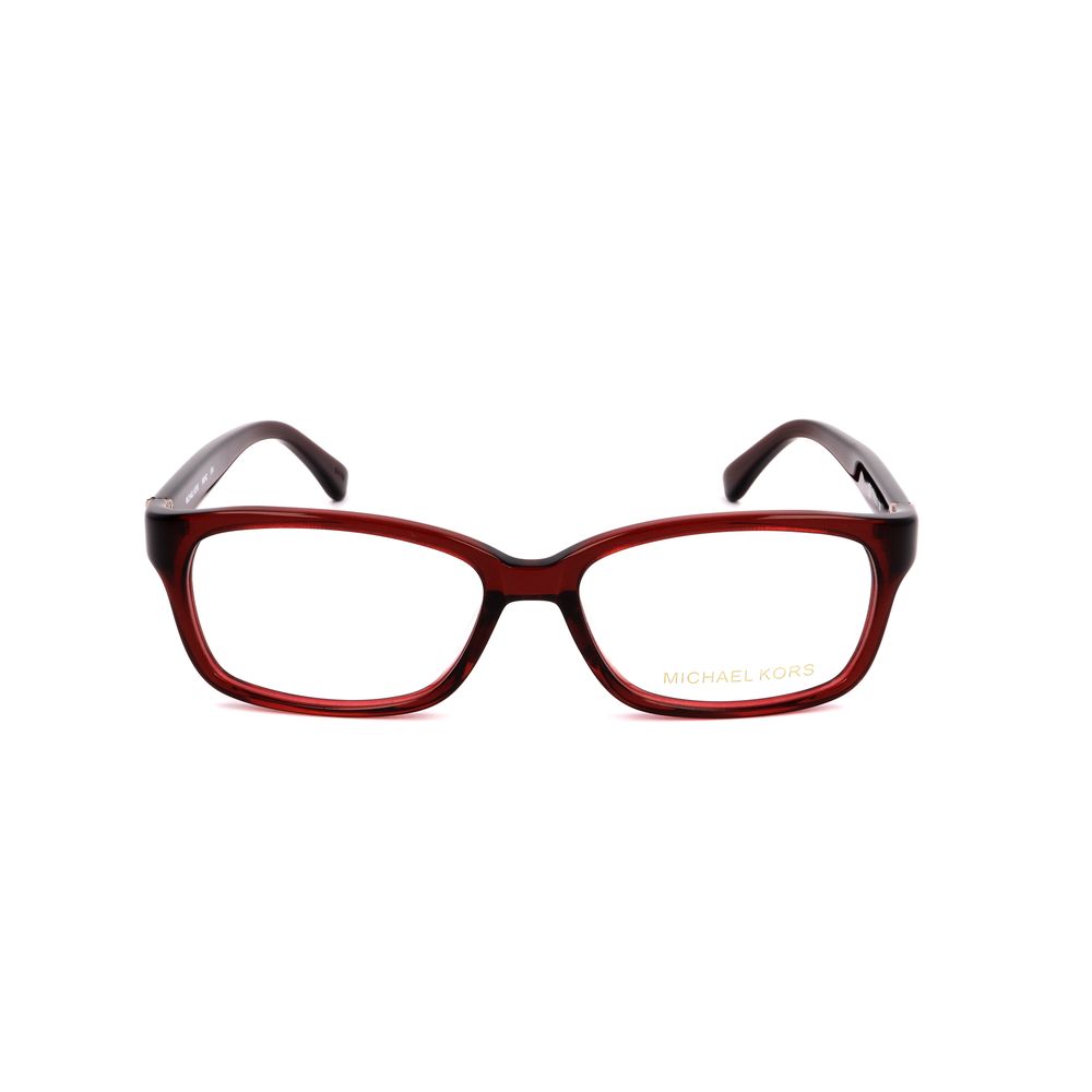 Burgundy Plastic Glasses (Frames) - ventzia