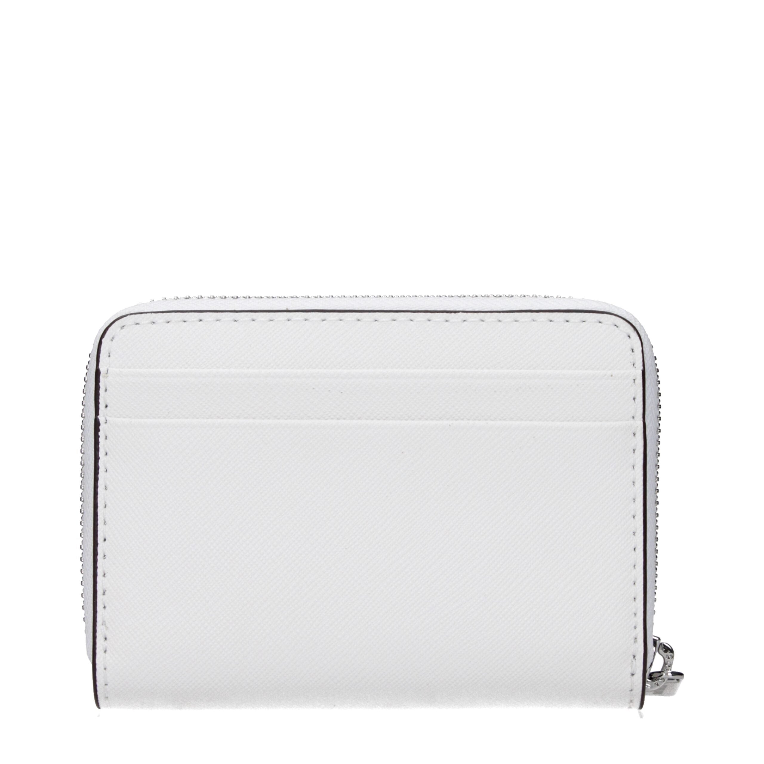 White Leather Cardholder