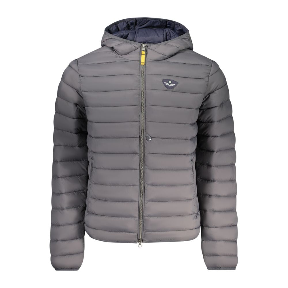 Grigio Poliammide Mens Jacket - ventzia